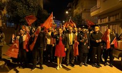 Nazilli kırmızı beyaza büründü: Cumhuriyet sevgisi sokaklara taştı