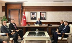 NTO'nun yeni yönetimi Vali Varol ve Başkan Çerçioğlu ile buluştu