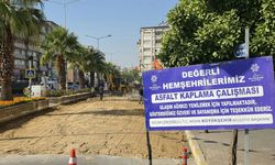 Nazilli'de yollar yenileniyor:Ordu Caddesi trafiğe kapatıldı