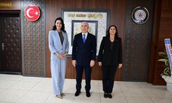 Sarıbaş ve Çerçioğlu’ndan Müdür Karaduman’a ziyaret