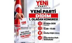 Yeni Parti Didim İlçe Başkanlığı 1. Olağan kongresi’ni gerçekleştiriyor