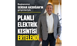 'KUTO'dan duyuru; 'Kuşadası'nda yapılacak planlı elektrik kesintisi ertelendi''