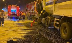 Aydın-İzmir otobanında kaza; Tünelde birbirine girdiler