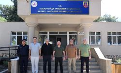 Vali Varol'dan Kavaklı Jandarma Komutanlığı'na ziyaret