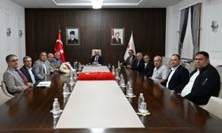 Vali Varol, muhtarları makamında ağırladı