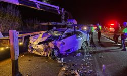 Nazilli’de karayolu savaş alanına döndü  :1’i ağır 12 yaralı