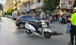 Nazilli’de otomobil ile motosiklet çarpıştı :1 yaralı