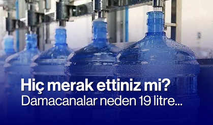 Hiç Merak Ettiniz mi? Damacanalar Neden 19 Litre?