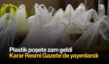 Plastik Poşetlerde Yeni Dönem: Zam Geldi