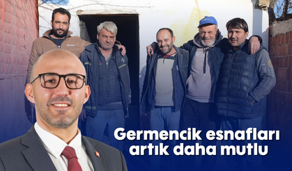 Germencik esnafları artık daha mutlu