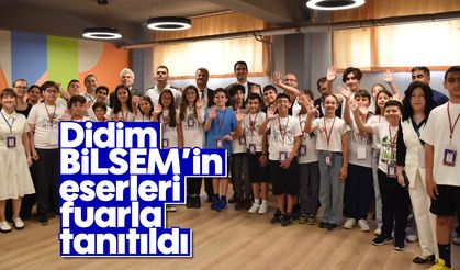 Didim BİLSEM’in eserleri fuarla tanıtıldı