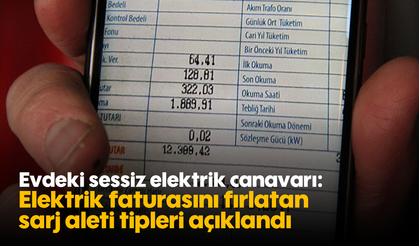 Evdeki sessiz elektrik canavarı: Elektrik faturasını fırlatan sarj aleti tipleri açıklandı