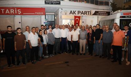 AK Partili Savaş Germencik’te teşkilatla buluştu