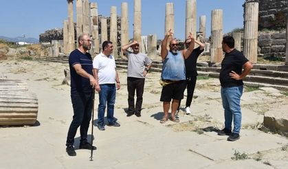 Başkan Zencirci, Magnesia Antik Kenti çalışmalarını inceledi