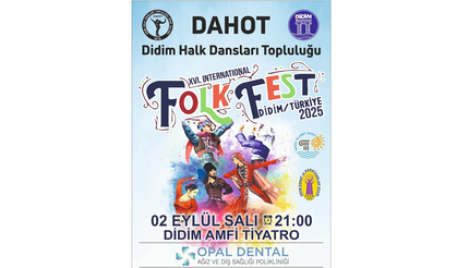 DAHOT Halk Dansları festivali 2 Eylül’de