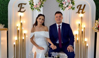 Esra ve Hasan, evlilik yolunda ilk adımı attı