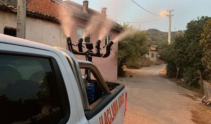 Germencik’te sivrisinekle mücadele aralıksız sürüyor