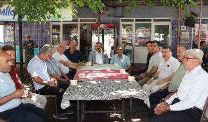 Kaymakam Taşkın Yeniköy’de vatandaşlarla buluştu