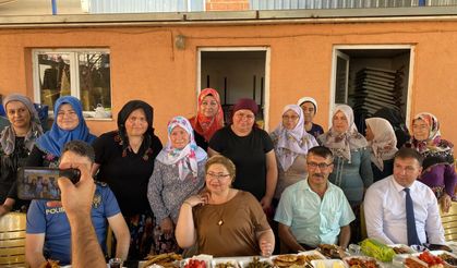 Meşeli halkından Kaymakam Doğru'ya sevgi seli