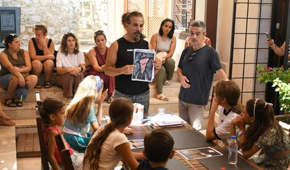 SEYAKMER'de çocuklar karikatür sanatının incelikleriyle tanıştı