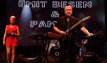 Ümit Besen ve Pamela’dan İncirliova’da unutulmaz konser