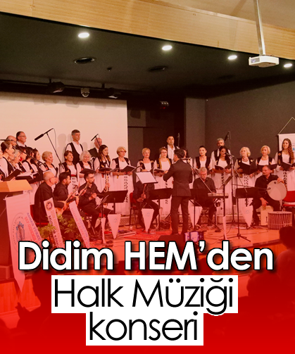 Didim HEM’den Halk Müziği konseri