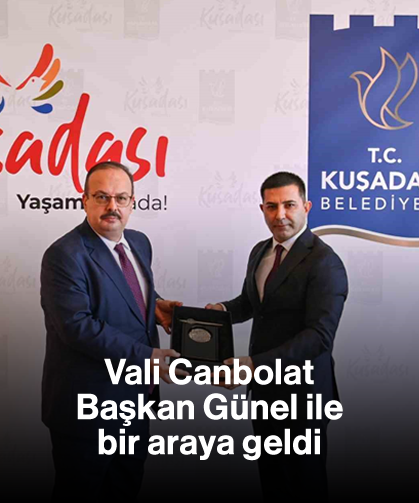 Vali Canbolat, Başkan Günel ile bir araya geldi