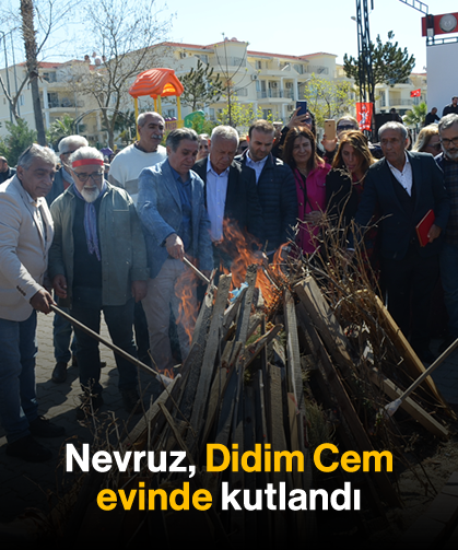 Nevruz, Didim Cem evinde kutlandı
