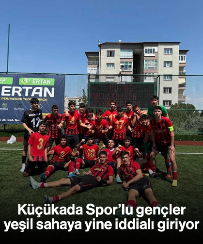 Küçükada Spor'lu gençler yeşil sahaya yine iddialı giriyor