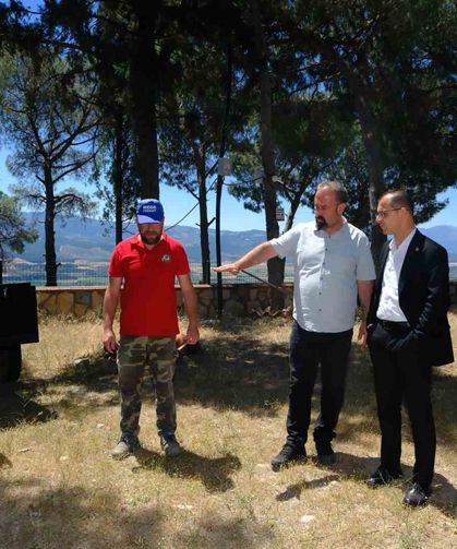 Başkan Doğanca, Granbaşı Mesire Alanı’ndaki çalışmaları yerinde inceledi