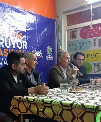 Başkan Erol, Feslek ve Gelenbe Mahalle sakinleri ile bir araya geldi