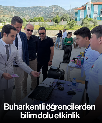 Buharkentli öğrencilerden bilim dolu etkinlik