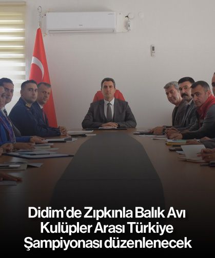 Didim’de Zıpkınla Balık Avı Kulüpler Arası Türkiye Şampiyonası düzenlenecek