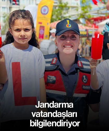 Jandarma vatandaşları bilgilendiriyor