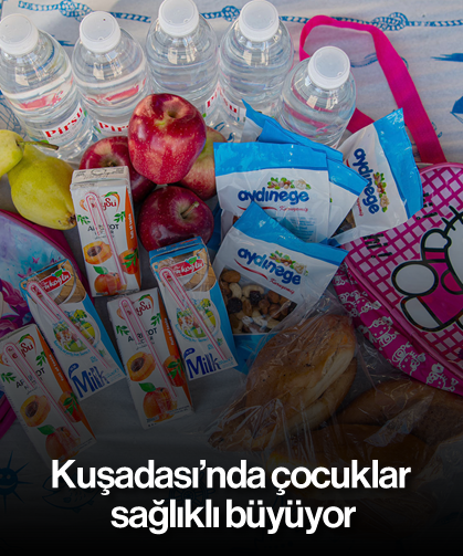 Kuşadası'nda çocuklar sağlıklı büyüyor