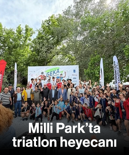 Milli Park’ta triatlon heyecanı