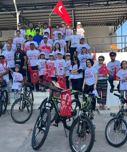 Nazilli’de 19 Mayıs coşkusu pedallarla yaşandı
