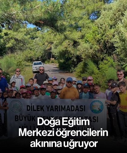 Doğa Eğitim Merkezi öğrencilerin akınına uğruyor