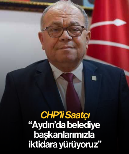 “Aydın’da belediye başkanlarımızla iktidara yürüyoruz”