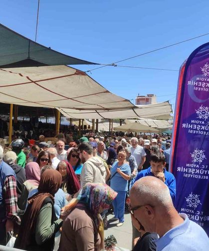 Söke’de 40 bin ata tohumu fidesi dağıtıldı