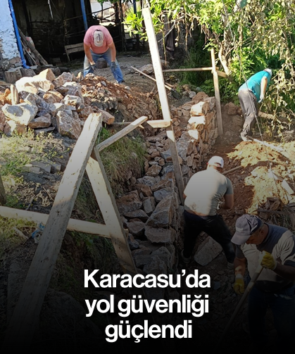 Karacasu’da yol güvenliği güçlendi