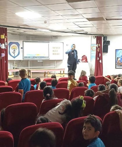 Yedi Eylül İlkokulu’nda Afet Farkındalık eğitimi