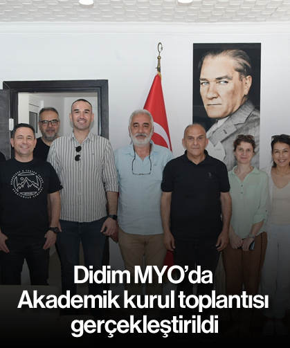 Didim MYO’da Akademik kurul toplantısı gerçekleştirildi