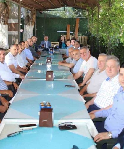 Kaymakam Polat için veda yemeği gerçekleştirildi