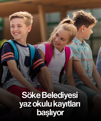 Söke Belediyesi yaz okulu kayıtları başlıyor