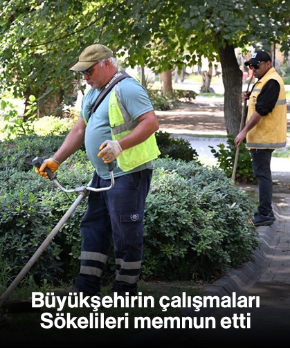 Büyükşehirin çalışmaları Sökelileri memnun etti