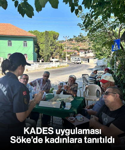 KADES uygulaması Söke’de kadınlara tanıtıldı