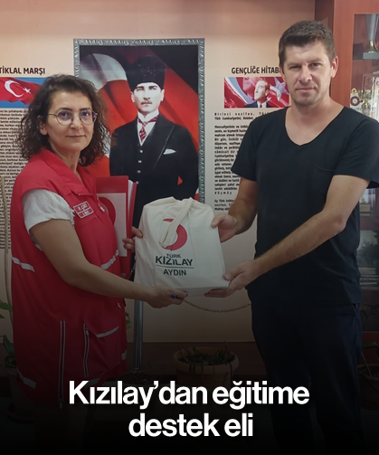 Kızılay’dan eğitime destek eli