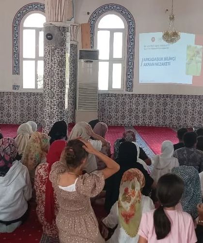 Söke’de yaz Kur’an kursu öğrencilerine bilinçlendirme seminerleri