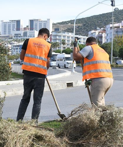 Kuşadası Belediyesi’nden çevreye duyarlı peyzaj uygulaması